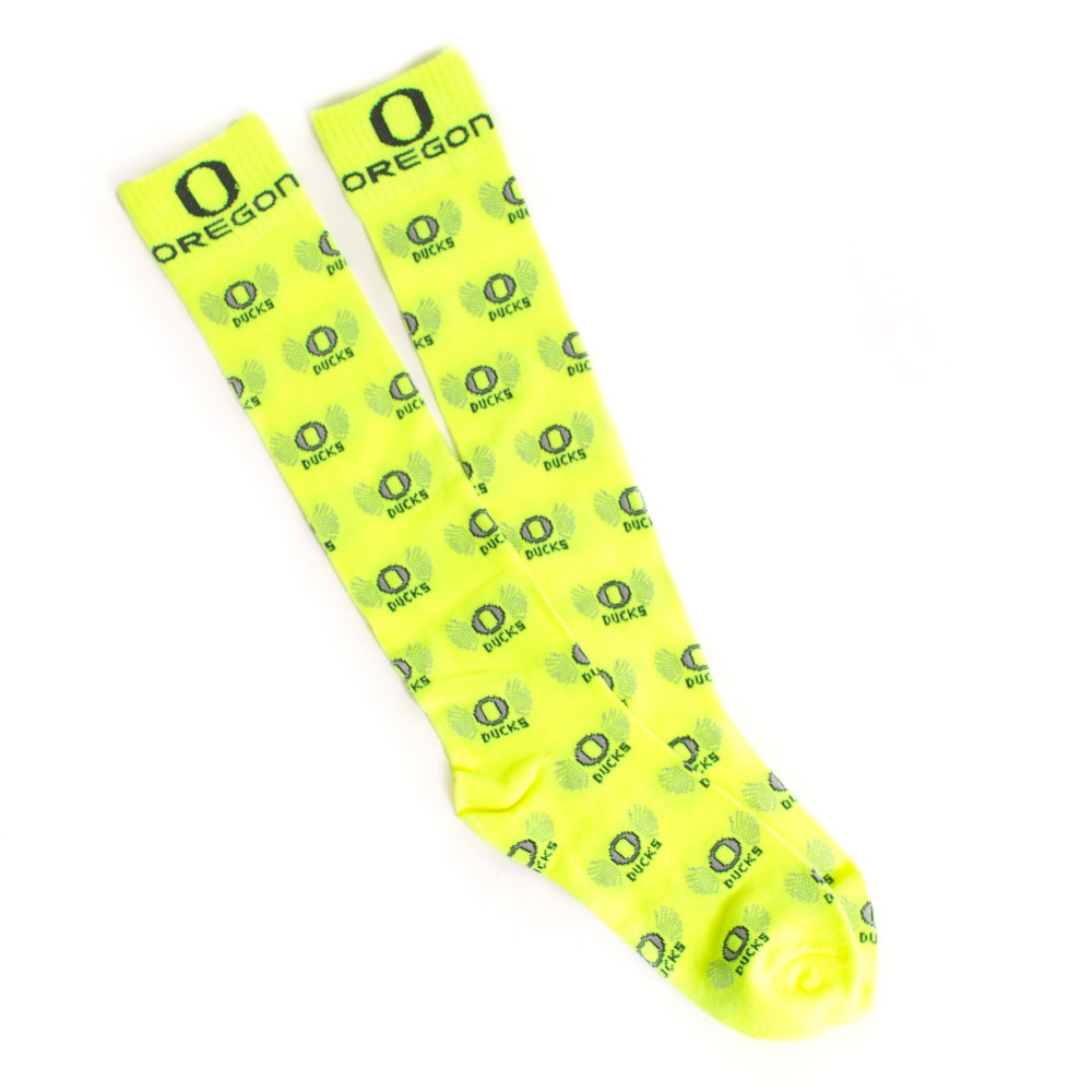 O Wings, Donegal Bay, Yellow, Crew, Accessories, Unisex, Neon, Dress, Sock, 510841